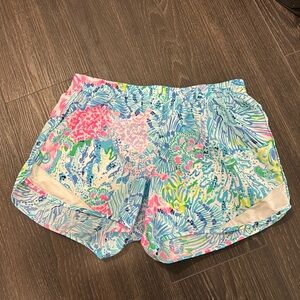 Lilly Pulitzer luxletic shorts EUC